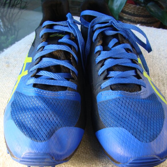 ASICS blue Hyper Xc 2 Track Shoes running (1093A080) S 10.5 M - Picture 3 of 8